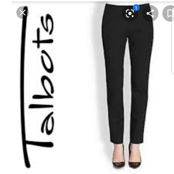 Talbots Pants - Talbots | Heritage Trousers Black